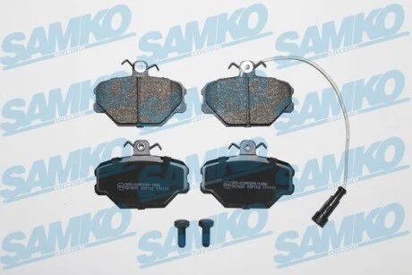 Гальмівні колодки, дискове гальмо (набір) SAMKO 5SP102