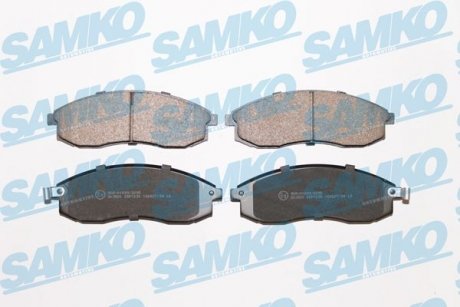 Гальмівні колодки, дискове гальмо (набір) SAMKO 5SP1030