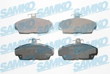 Гальмівні колодки, дискове гальмо (набір) SAMKO 5SP1034