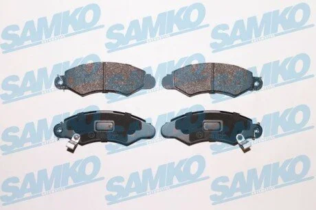 Гальмівні колодки, дискове гальмо (набір) SAMKO 5SP1041