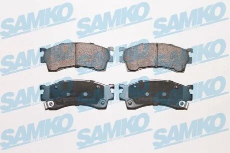 Гальмівні колодки, дискове гальмо (набір) SAMKO 5SP1045