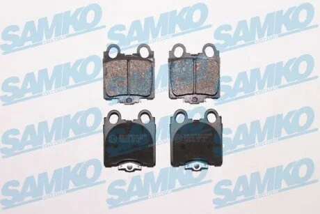 Гальмівні колодки, дискове гальмо (набір) SAMKO 5SP1051