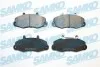 Гальмівні колодки, дискове гальмо (набір) SAMKO 5SP1059 (фото 1)