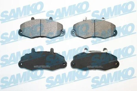 Гальмівні колодки, дискове гальмо (набір) SAMKO 5SP1059