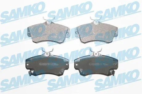 Гальмівні колодки, дискове гальмо (набір) SAMKO 5SP1061
