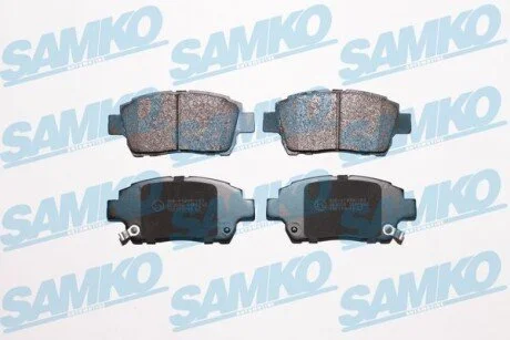 Гальмівні колодки, дискове гальмо (набір) SAMKO 5SP1062