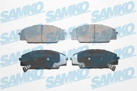 Гальмівні колодки, дискове гальмо (набір) SAMKO 5SP1070