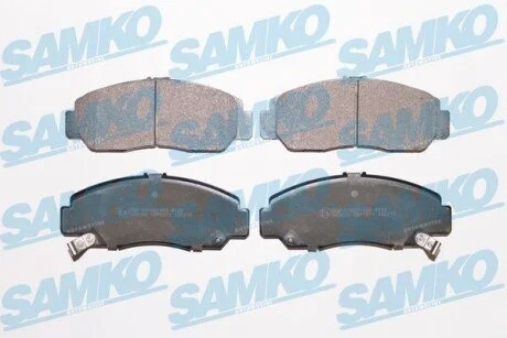 Гальмівні колодки, дискове гальмо (набір) SAMKO 5SP1071