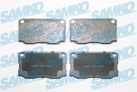 Гальмівні колодки, дискове гальмо (набір) SAMKO 5SP1074