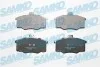 Гальмівні колодки, дискове гальмо (набір) SAMKO 5SP1089 (фото 1)