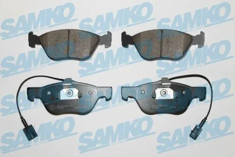 Гальмівні колодки, дискове гальмо (набір) SAMKO 5SP1098