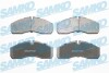 Гальмівні колодки, дискове гальмо (набір) SAMKO 5SP1109 (фото 1)