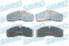 Гальмівні колодки, дискове гальмо (набір) SAMKO 5SP1109 (фото 1)