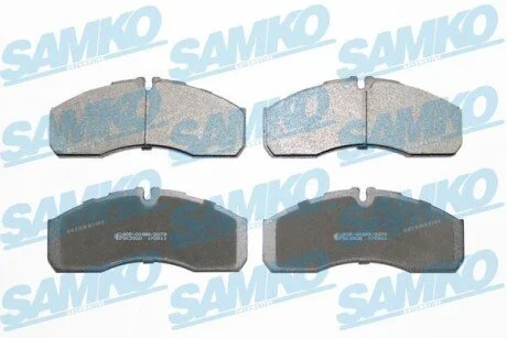 Гальмівні колодки, дискове гальмо (набір) SAMKO 5SP1109