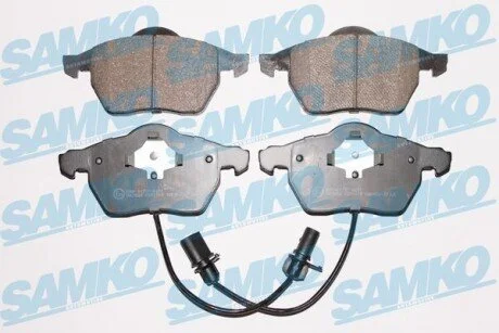 Гальмівні колодки, дискове гальмо (набір) SAMKO 5SP1119