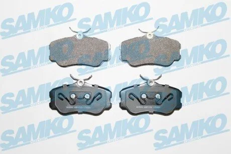 Гальмівні колодки, дискове гальмо (набір) SAMKO 5SP1123