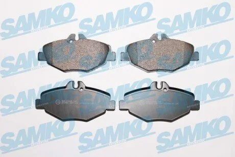 Гальмівні колодки, дискове гальмо (набір) SAMKO 5SP1124