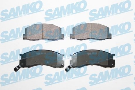 Гальмівні колодки, дискове гальмо (набір) SAMKO 5SP1126