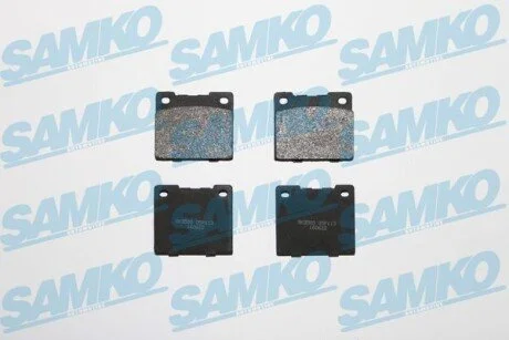 Гальмівні колодки, дискове гальмо (набір) SAMKO 5SP113 (фото 1)