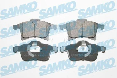 Гальмівні колодки, дискове гальмо (набір) SAMKO 5SP1197