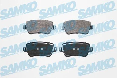 Гальмівні колодки, дискове гальмо (набір) SAMKO 5SP1218