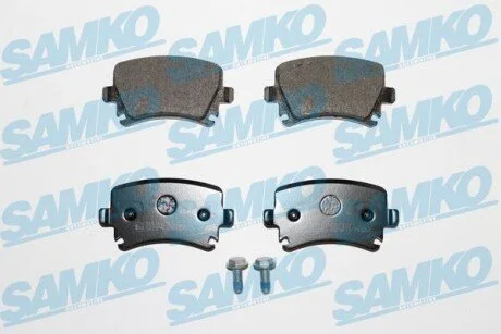 Гальмівні колодки, дискове гальмо (набір) SAMKO 5SP1219