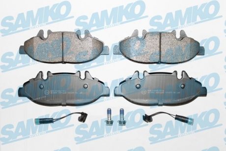 Гальмівні колодки, дискове гальмо (набір) SAMKO 5SP1228