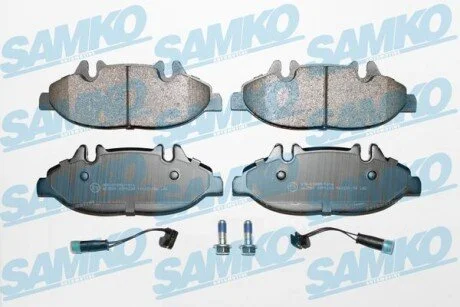 Гальмівні колодки, дискове гальмо (набір) SAMKO 5SP1228