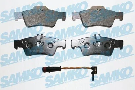 Гальмівні колодки, дискове гальмо (набір) SAMKO 5SP1232A