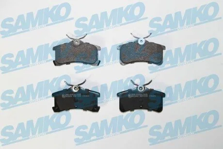 Гальмівні колодки, дискове гальмо (набір) SAMKO 5SP1233