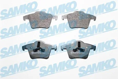 Гальмівні колодки, дискове гальмо (набір) SAMKO 5SP1234