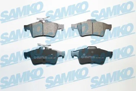 Гальмівні колодки, дискове гальмо (набір) SAMKO 5SP1236
