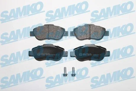 Гальмівні колодки, дискове гальмо (набір) SAMKO 5SP1240