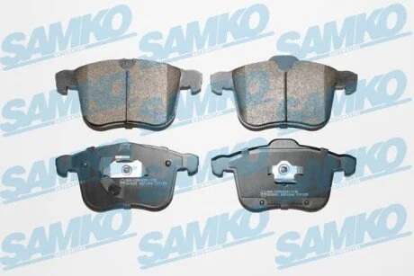 Гальмівні колодки, дискове гальмо (набір) SAMKO 5SP1244