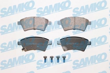 Гальмівні колодки, дискове гальмо (набір) SAMKO 5SP1245