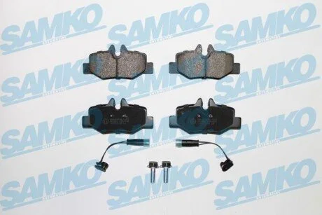 Комплект гальмівних колодок дискові VITO VIVANO SAMKO 5SP1246
