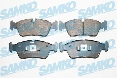 Гальмівні колодки, дискове гальмо (набір) SAMKO 5SP1250