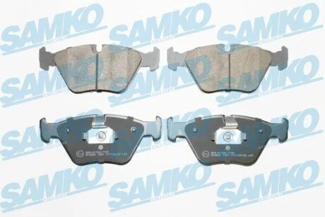 Гальмівні колодки, дискове гальмо (набір) SAMKO 5SP1251