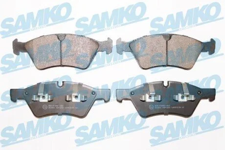 Гальмівні колодки, дискове гальмо (набір) SAMKO 5SP1253