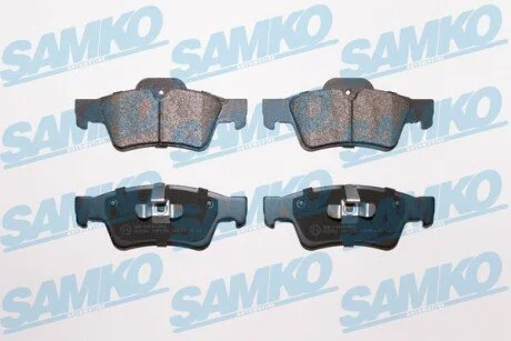 Гальмівні колодки, дискове гальмо (набір) SAMKO 5SP1254