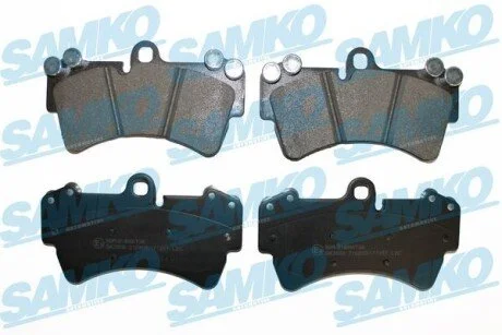 Гальмівні колодки, дискове гальмо (набір) SAMKO 5SP1257