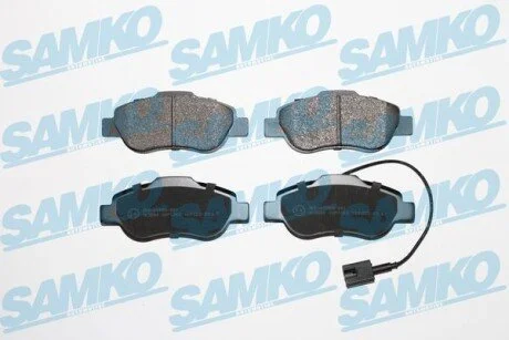Гальмівні колодки, дискове гальмо (набір) SAMKO 5SP1263