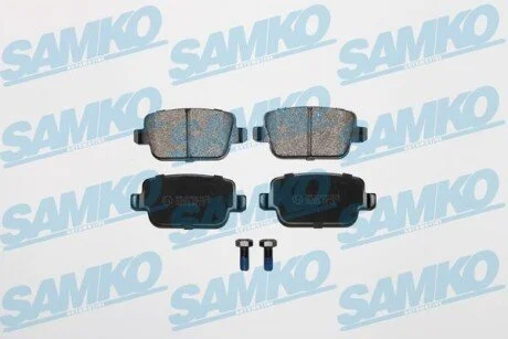 Гальмівні колодки, дискове гальмо (набір) SAMKO 5SP1272