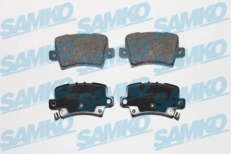 Гальмівні колодки, дискове гальмо (набір) SAMKO 5SP1273