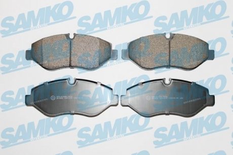 Гальмівні колодки, дискове гальмо (набір) SAMKO 5SP1275