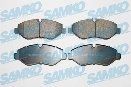 Гальмівні колодки, дискове гальмо (набір) SAMKO 5SP1275