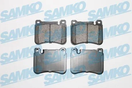 Гальмівні колодки, дискове гальмо (набір) SAMKO 5SP1276