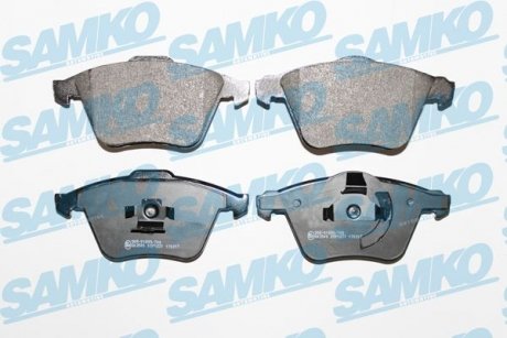 Гальмівні колодки, дискове гальмо (набір) SAMKO 5SP1277