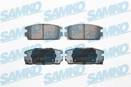 Гальмівні колодки, дискове гальмо (набір) SAMKO 5SP1290