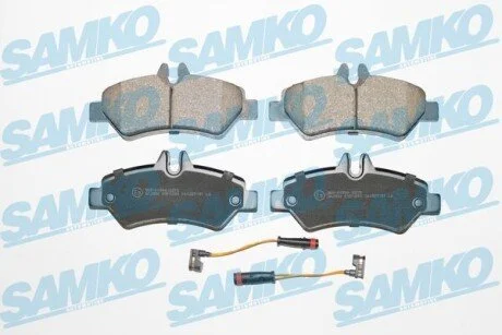 Гальмівні колодки, дискове гальмо (набір) SAMKO 5SP1293